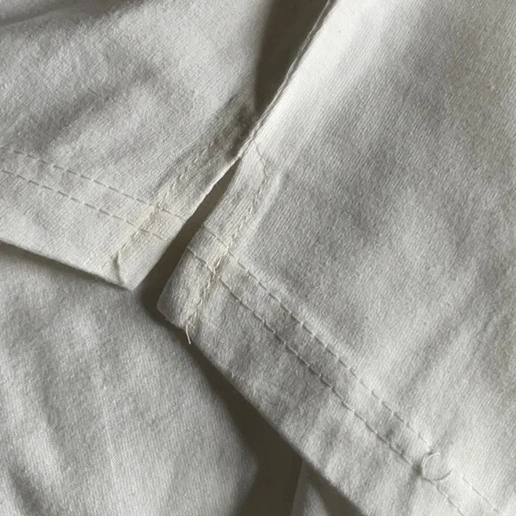 Carolina White Long Sleeve Logo Tee - Picture 5 of 11